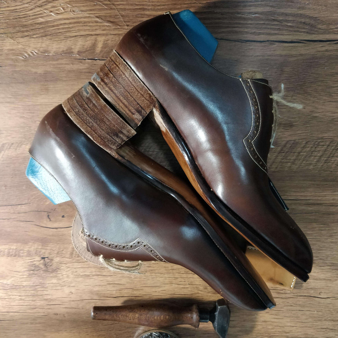 Shoe Making: Heel Finishing